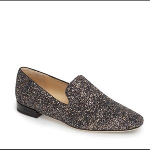Jimmy Choo | Jaida flat glitter loafer NIB